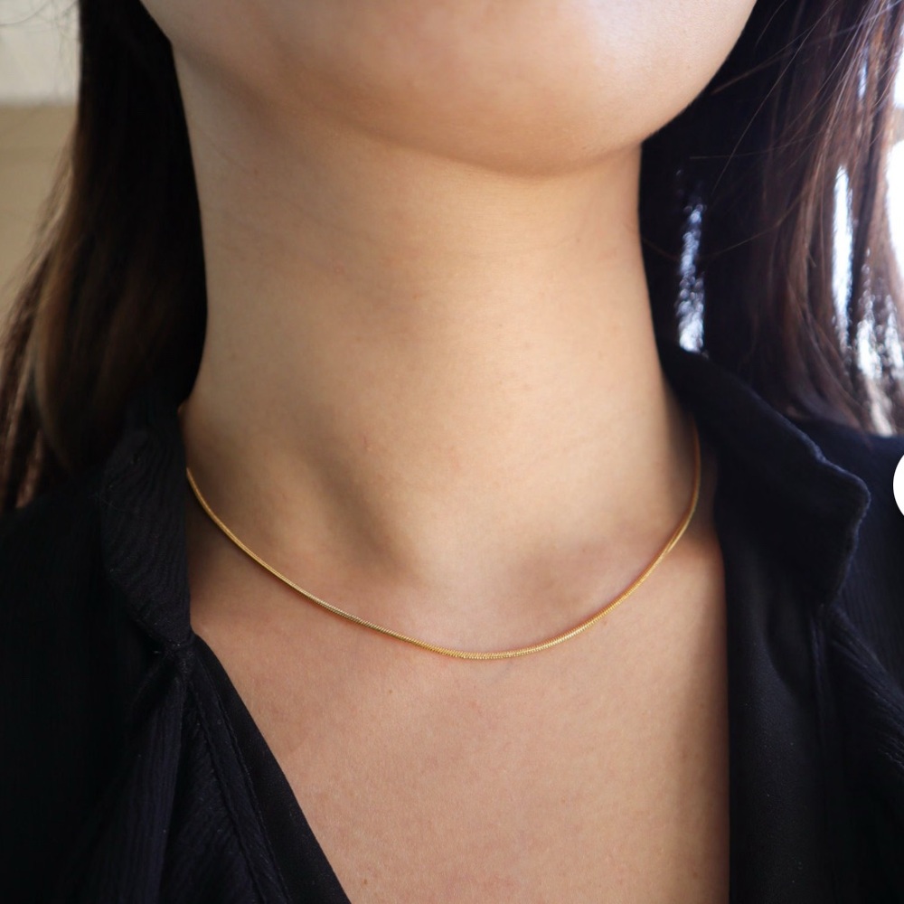 NEW 18K Gold 14” with necklace adjustable extension